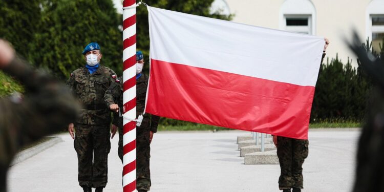 31.07.2021. Kielce. Przysięga wojskowa w Centrum Przygotowań do Misji Zagranicznych / Wiktor Taszłow / Radio Kielce