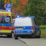 16.10.2021. Kielce. Miejsce znalezienia ciała kobiety przy ul. św. Stanisława Kostki / Wojciech Domagała