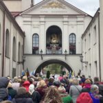 17.10.2021. Skarżysko-Kamienna. Pielgrzymka Kół Gospodyń Wiejskich i Sołtysów Diecezji Radomskiej do Sanktuarium Matki Bożej Ostrobramskiej / Anna Głąb / Radio Kielce