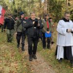 28.10.2021. Wykus. Partyzancka Droga Krzyżowa / Anna Głąb / Radio Kielce