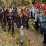 28.10.2021. Wykus. Partyzancka Droga Krzyżowa / Anna Głąb / Radio Kielce