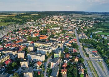 11.08.2020 Pińczów. Widok na miasto / Jarosław Kubalski / Radio Kielce