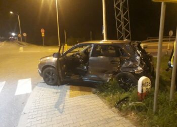 07.10.2021. Wypadek w Czekarzewicach Drugich / KPP Opatów