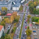 18.10.2021. Kielce. Zakorkowane ulice / Jarosław Kubalsk / Radio Kielce