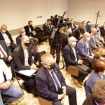 20.10.2021. Kielce. Spotkanie wiceministra infrastruktury z samorządowcami / Jarosław Kubalski / Radio Kielce