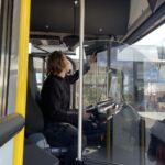 01.10.2021. Sandomierz. Przekazanie przyjaznych dla środowiska autobusów / Grażyna Szlęzak-Wójcik / Radio Kielce