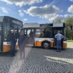 01.10.2021. Sandomierz. Przekazanie przyjaznych dla środowiska autobusów / Grażyna Szlęzak-Wójcik / Radio Kielce