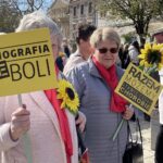 08.10.2021. Sandomierz. Marsz Amazonek / Grażyna Szlęzak-Wójcik / Radio Kielce