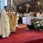 10.10.2021. Sandomierz. Uroczystości ku czci bł Wincentego Kadłubka. Msza święta / Grażyna Szlęzak-Wójcik / Radio Kielce