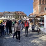 10.10.2021. Sandomierz. Uroczystości ku czci bł Wincentego Kadłubka. Odpust w rynku starego miasta / Grażyna Szlęzak-Wójcik / Radio Kielce