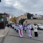 16.10.2021. Staszów. Msza święta z okazji ustanowienia św. Jana Pawła II patronem Staszowa / Grażyna Szlęzak-Wójcik / Radio Kielce