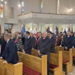 16.10.2021. Staszów. Msza święta z okazji ustanowienia św. Jana Pawła II patronem Staszowa / Grażyna Szlęzak-Wójcik / Radio Kielce