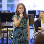 17.10.2021. Strawczyn. Koncert na zwieńczenie warsztatów muzycznych „Z muzyką za pan brat” / Wiktor Taszłow / Radio Kielce