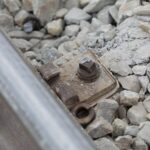 17.10.2021. Wrzosówka. Naprawa torowiska / Wiktor Taszłow / Radio Kielce