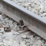 17.10.2021. Wrzosówka. Naprawa torowiska / Wiktor Taszłow / Radio Kielce