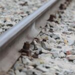 17.10.2021. Wrzosówka. Naprawa torowiska / Wiktor Taszłow / Radio Kielce