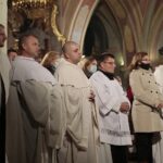 18.10.2021. Wąchock. 70. rocznica powrotu cystersów do Wąchocka. Msza święta której przewodniczył kardynał Stanisław Dziwisz / Wiktor Taszłow / Radio Kielce