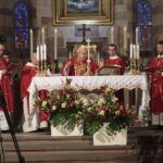 18.10.2021. Wąchock. 70. rocznica powrotu cystersów do Wąchocka. Msza święta której przewodniczył kardynał Stanisław Dziwisz / Wiktor Taszłow / Radio Kielce