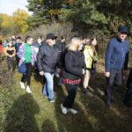 19.10.2021. Góra Zelejowa. Uroczyste otwarcie ścieżki geoturystycznej / Wiktor Taszłow / Radio Kielce