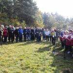 19.10.2021. Góra Zelejowa. Uroczyste otwarcie ścieżki geoturystycznej / Wiktor Taszłow / Radio Kielce