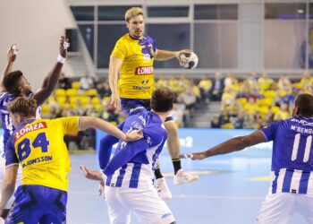 20.10.2021. Kielce. Mecz Ligi Mistrzów Łomża Vive Kielce - FC Porto / Wiktor Taszłow / Radio Kielce