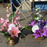 21.10.2021. Kielce. Przygotowania na Wszystkich Świętych. Kwiaty / Wiktor Taszłow / Radio Kielce