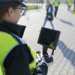 21.10.2021. Kielce. Akcja „Twoje Światła - Nasze Bezpieczeństwo” / Wiktor Taszłow / Radio Kielce