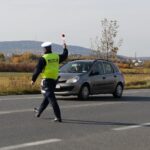 21.10.2021. Kielce. Akcja „Twoje Światła - Nasze Bezpieczeństwo” / Wiktor Taszłow / Radio Kielce