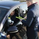 21.10.2021. Kielce. Akcja „Twoje Światła - Nasze Bezpieczeństwo” / Wiktor Taszłow / Radio Kielce