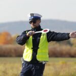 21.10.2021. Kielce. Akcja „Twoje Światła - Nasze Bezpieczeństwo” / Wiktor Taszłow / Radio Kielce