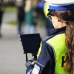 21.10.2021. Kielce. Akcja „Twoje Światła - Nasze Bezpieczeństwo” / Wiktor Taszłow / Radio Kielce