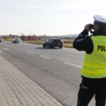 21.10.2021. Kielce. Akcja „Twoje Światła - Nasze Bezpieczeństwo” / Wiktor Taszłow / Radio Kielce