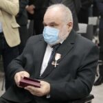 21.10.2021. Kielce. Uroczystość wręczenia Krzyży Wolności i Solidarności. Na zdjęciu: Lech Kasperek / Wiktor Taszłow / Radio Kielce