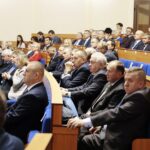 26.10.2021. Kielce. Spotkanie z samorządowcami podsumowujące wyniki pierwszej edycji Rządowego Funduszu Polski Ład / Wiktor Taszłow / Radio Kielce