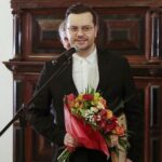 28.10.2021. Kielce. Inauguracja roku kultury oraz wręczenie świętokrzyskiej Nagrody Kultury. Na zdjęciu: Andrzej Plata - aktor Teatru im. Stefana Żeromskiego w Kielcach / Wiktor Taszłow / Radio Kielce