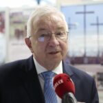 21.10.2021. Kielce. Uroczystość wręczenia Krzyży Wolności i Solidarności. Na zdjęciu: Krzysztof Lipiec - poseł / Wiktor Taszłow / Radio Kielce