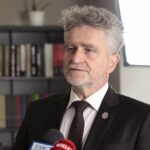 21.10.2021. Kielce. Uroczystość wręczenia Krzyży Wolności i Solidarności. Na zdjęciu: Krzysztof Słoń - senator / Wiktor Taszłow / Radio Kielce