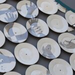 29.10.2021. Kielce. Inauguracja instalacji ''Społeczna mozaika'' przy budynku dawnego BWA w Kielcach / Wiktor Taszłow / Radio Kielce