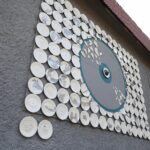 29.10.2021. Kielce. Inauguracja instalacji ''Społeczna mozaika'' przy budynku dawnego BWA w Kielcach / Wiktor Taszłow / Radio Kielce