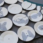 29.10.2021. Kielce. Inauguracja instalacji ''Społeczna mozaika'' przy budynku dawnego BWA w Kielcach / Wiktor Taszłow / Radio Kielce