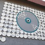 29.10.2021. Kielce. Inauguracja instalacji ''Społeczna mozaika'' przy budynku dawnego BWA w Kielcach / Wiktor Taszłow / Radio Kielce