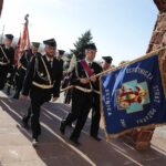 30.10.2021. Rykoszyn. Przekazanie nowego wozu strażackiego / Wiktor Taszłow / Radio Kielce