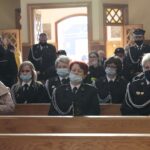 30.10.2021. Rykoszyn. Przekazanie nowego wozu strażackiego / Wiktor Taszłow / Radio Kielce