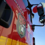 30.10.2021. Rykoszyn. Przekazanie nowego wozu strażackiego / Wiktor Taszłow / Radio Kielce