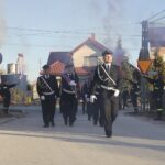 30.10.2021. Rykoszyn. Przekazanie nowego wozu strażackiego / Wiktor Taszłow / Radio Kielce