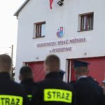 30.10.2021. Rykoszyn. Przekazanie nowego wozu strażackiego / Wiktor Taszłow / Radio Kielce