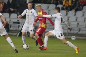 02.10.2021. Kielce. Mecz Korona Kielce - Chrobry Głogów / Wiktor Taszłow / Radio Kielce