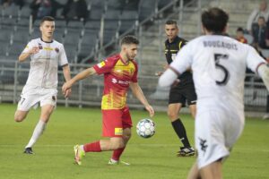 02.10.2021. Kielce. Mecz Korona Kielce - Chrobry Głogów / Wiktor Taszłow / Radio Kielce