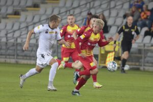 02.10.2021. Kielce. Mecz Korona Kielce - Chrobry Głogów / Wiktor Taszłow / Radio Kielce