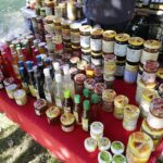 03.10.2021. Tokarnia. Piknik pszczelarski / Wiktor Taszłow / Radio Kielce